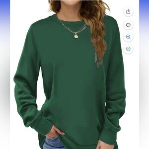 Fantaslook Green Long Sleeve Sweatshirt
